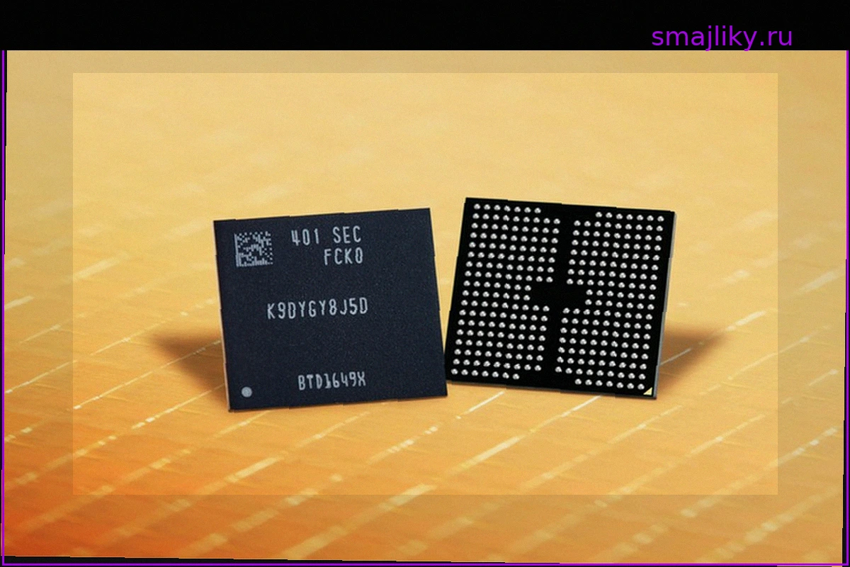 Samsung Представила Первый в Мире Прототип 900-Слойного 3D NAND Чипа