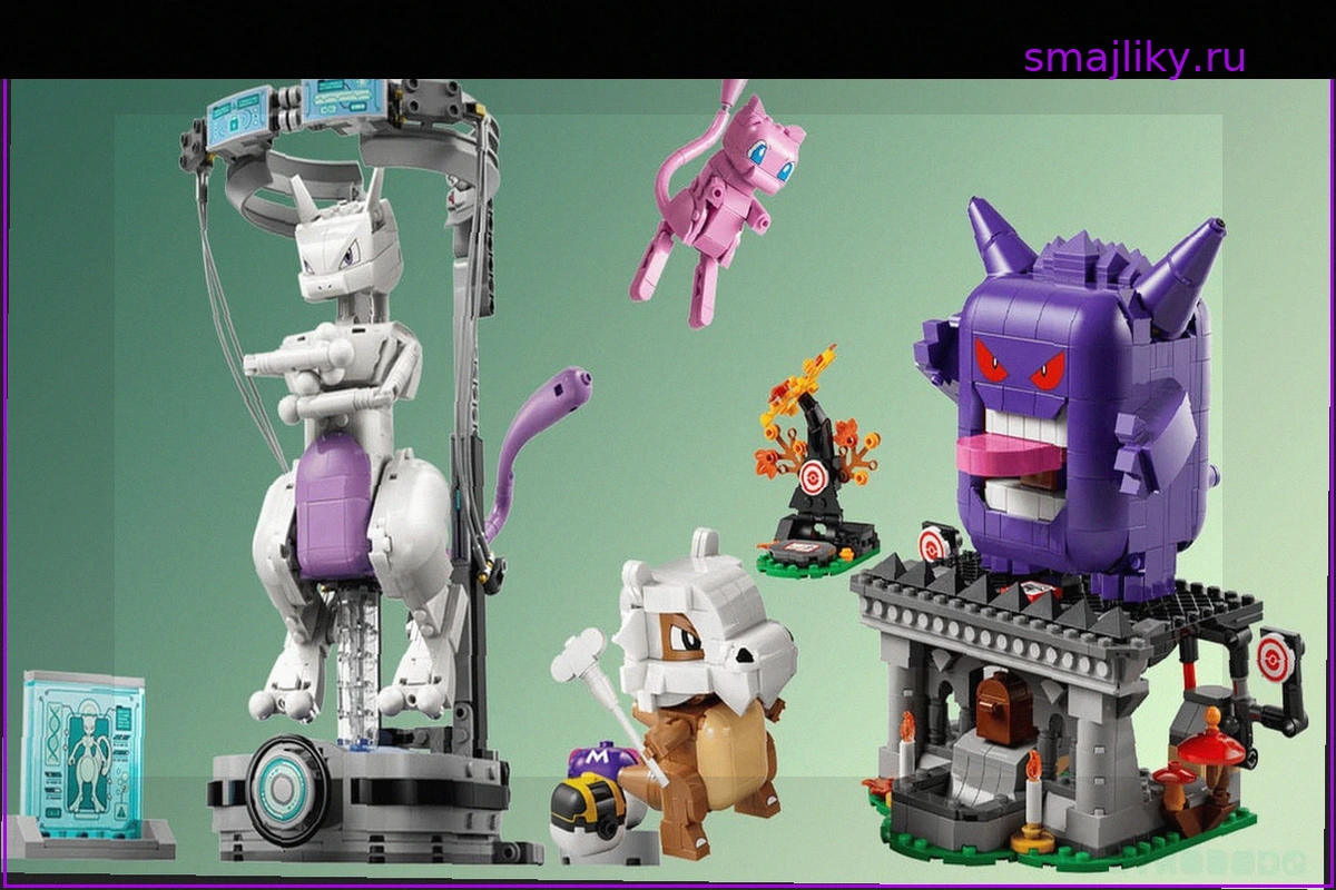 Предзаказ на новые умные наборы LEGO Pokémon Smart Play открыт