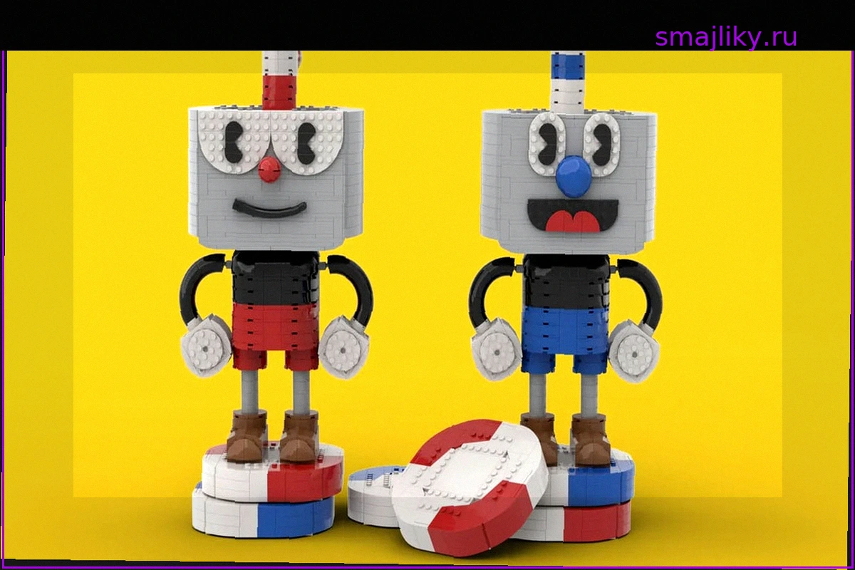 Cuphead и Mugman вызывают ажиотаж на LEGO Ideas
