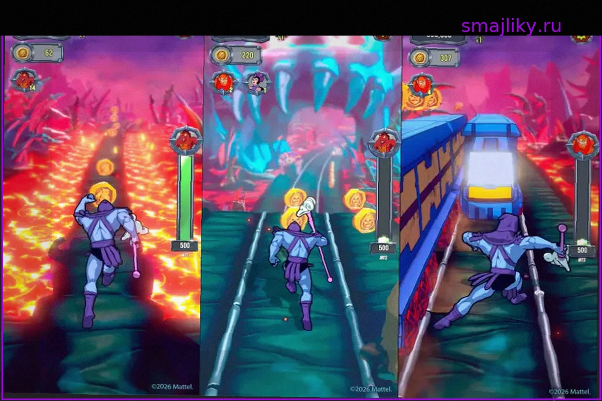 Скелетор получает мобильный "раннер" в стиле Subway Surfers к фильму "Мастера Вселенной"