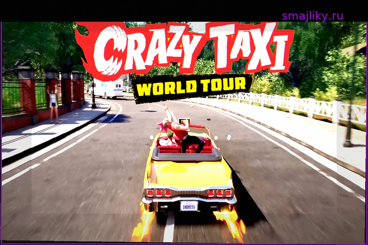 SEGA официально представила Crazy Taxi: World Tour