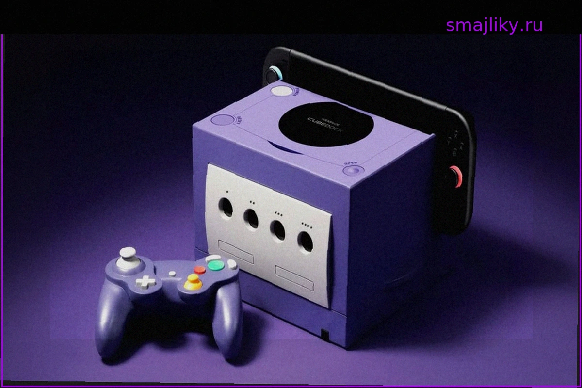 Krasivoe Представляет Док-станцию для Nintendo Switch в Стиле GameCube