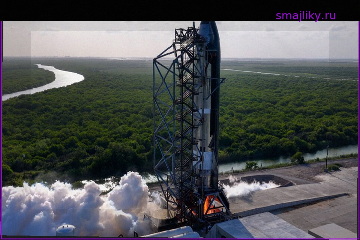 SpaceX провела первое огневое испытание нового Starship для 13-го испытательного полёта