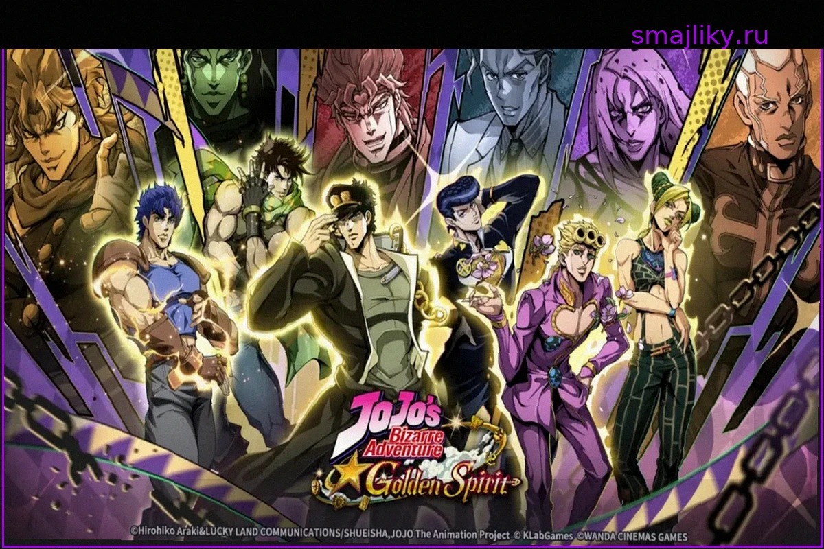 JoJo’s Bizarre Adventure: Golden Spirit: Предрегистрация открыта на Android и iOS, объединяя персонажей шести поколений аниме