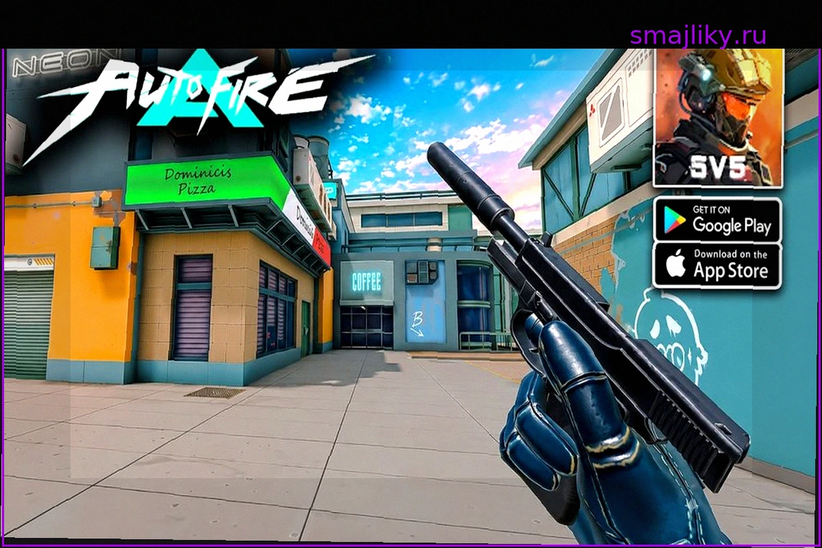 AUTO-FIRE: Cyberpunk выходит на Android с динамичными 5v5 FPS-сражениями и автострельбой