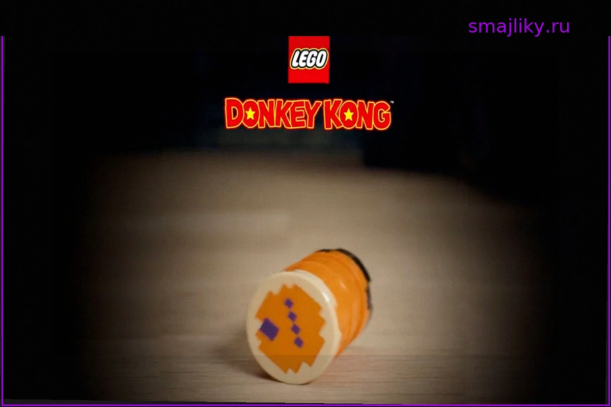 LEGO Donkey Kong: Nintendo дразнит анонсом набора по аркадной машине