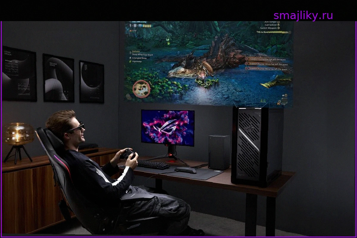 Asus ROG Xreal R1: Игровые AR-очки для полного погружения