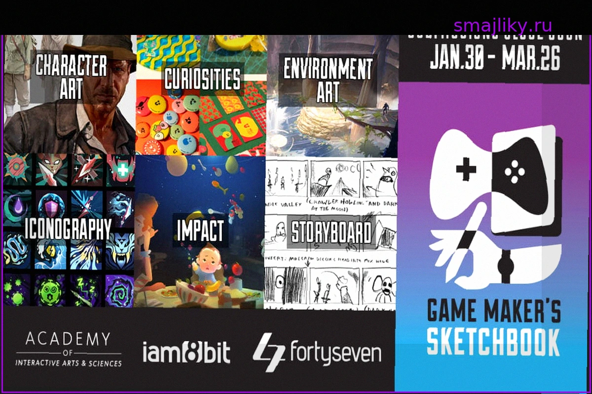 Game Maker’s Sketchbook объявляет о выборе работ 2026 года для пятой ежегодной выставки