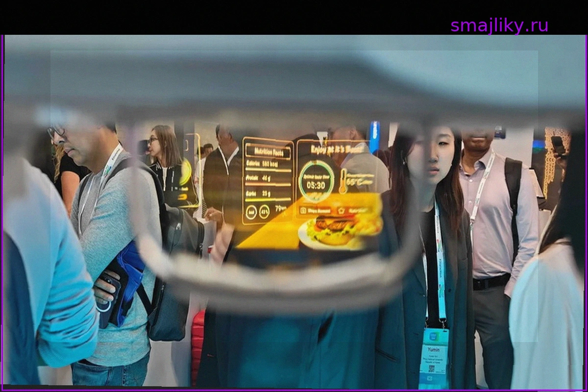 Samsung Display представила micro-OLED линзы для умных очков с полупрозрачным видео