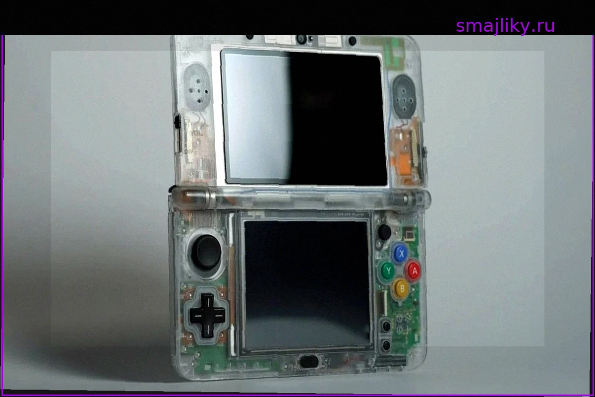 Прозрачные Корпуса Для 3DS Наконец Появились Благодаря KLRR