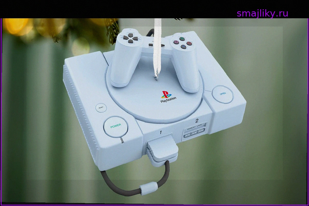 Ёлочная игрушка PlayStation 1 от Hallmark с культовым звуком запуска выходит в июле