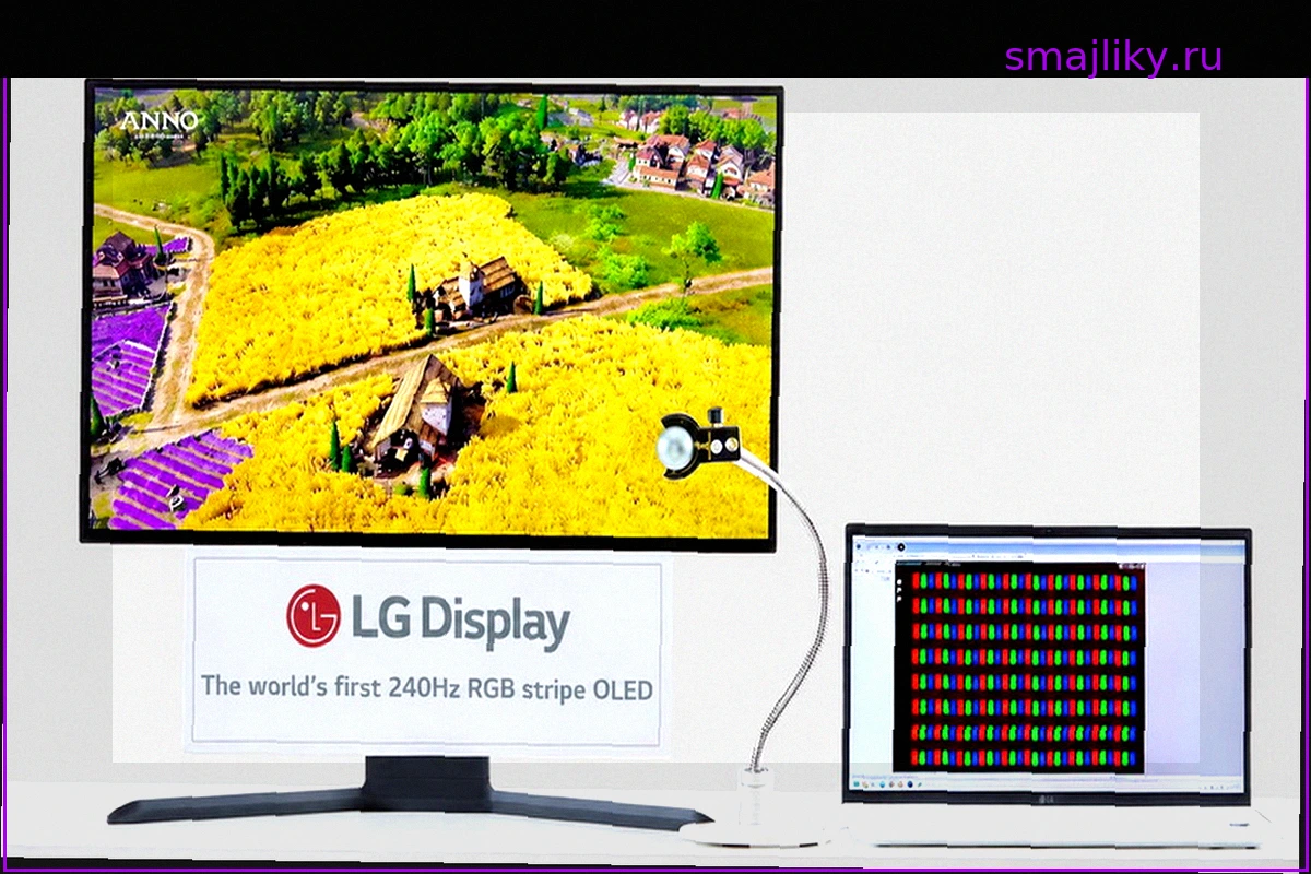 LG Display запускает массовое производство 27-дюймовых OLED RGB Stripe панелей с частотой 240 Гц