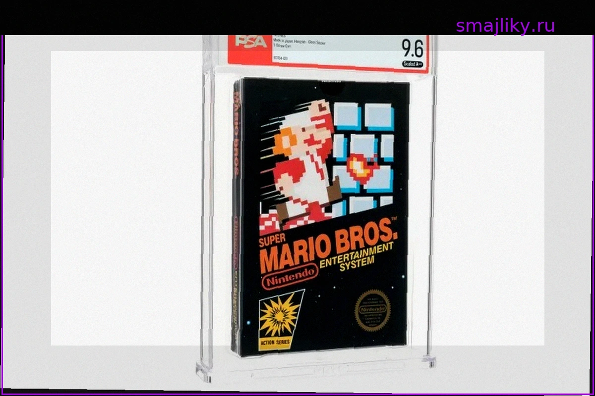 Нераспакованный картридж Super Mario Bros. продали на аукционе за рекордные $3 млн