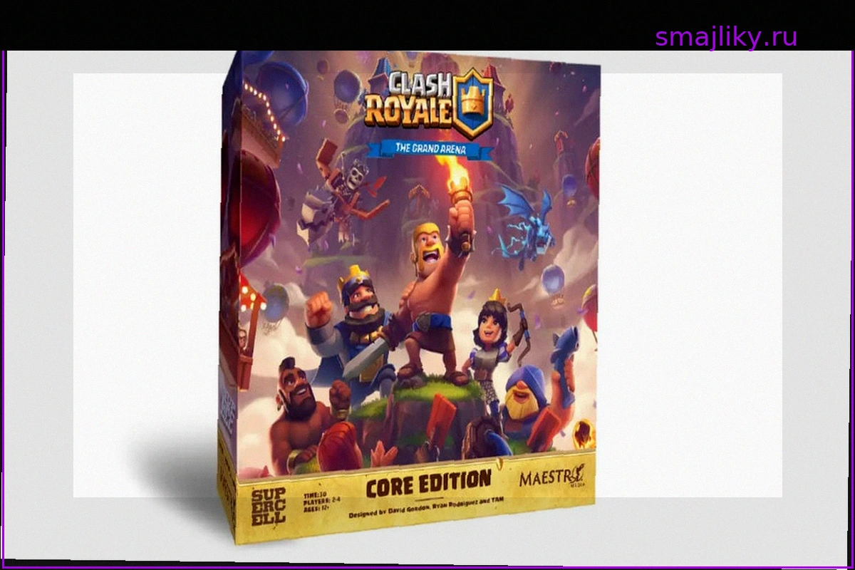 Вселенная Clash расширяется: настольные игры Clash Royale и Clash of Clans
